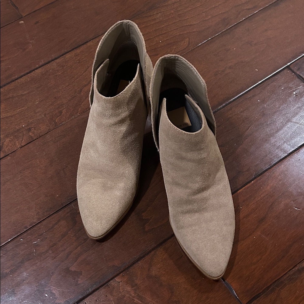 Dolce Vita Sz 10 Tan Ankle Boot